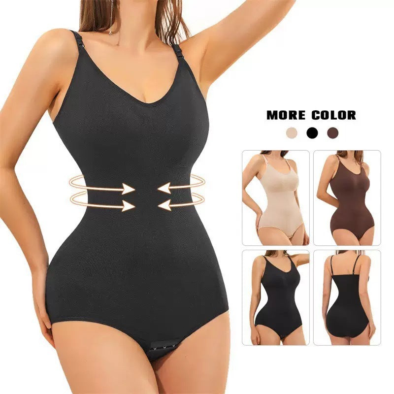 Seamless Tummy Control Bodysuit – Sculpting Shapewear for Instant Hourglass Silhouette (3-Pack Bundle)