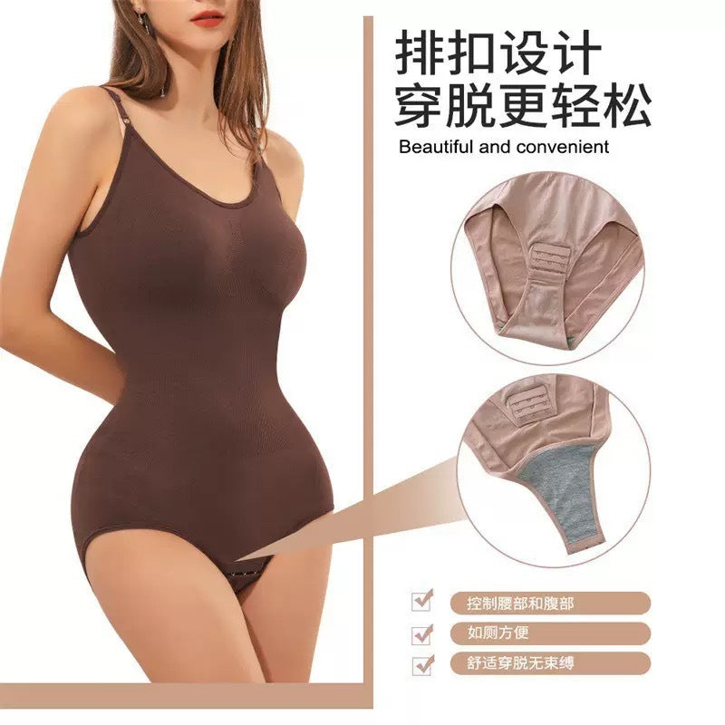 Seamless Tummy Control Bodysuit – Sculpting Shapewear for Instant Hourglass Silhouette (3-Pack Bundle)